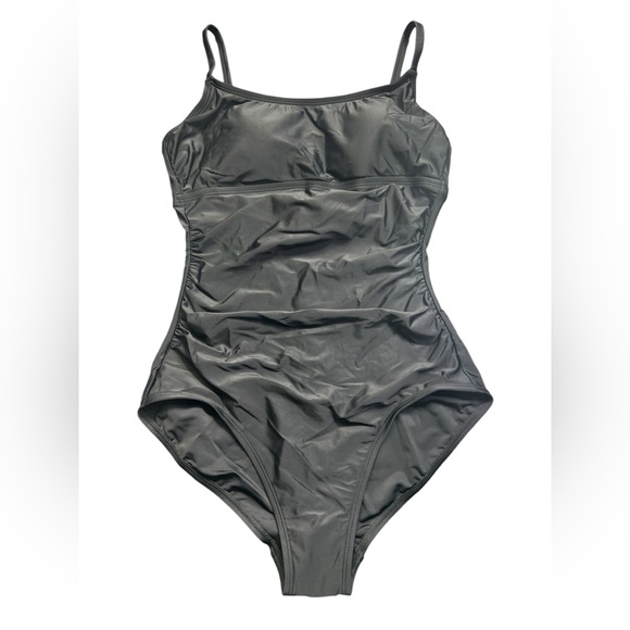 KONA SOL women’s full seat coverage one piece swimsuit size L 12/14 NWT - Picture 1 of 6